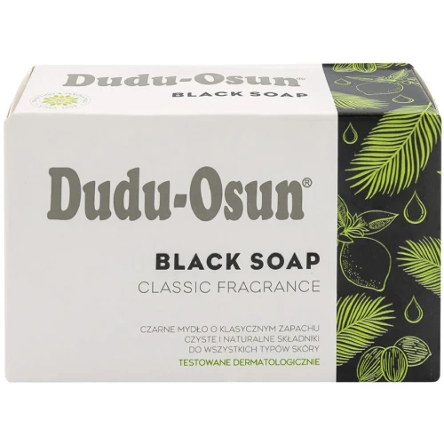 Dudu-Osun Czarne mydło afrykańskie, 150 g - Do twarzy, ciała i włosów