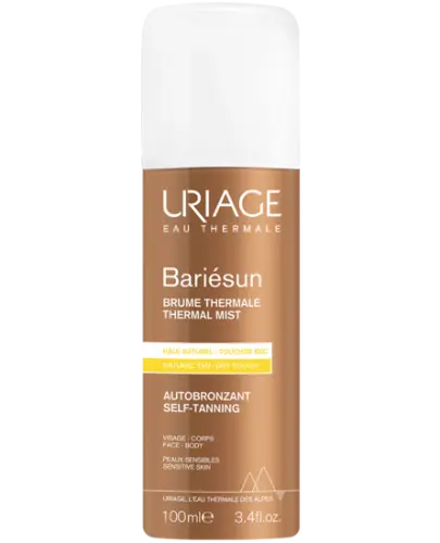 Uriage Bariesun Brązująca Mgiełka, spray, 100 ml - Mgiełka w sprayu do twarzy i ciała 
