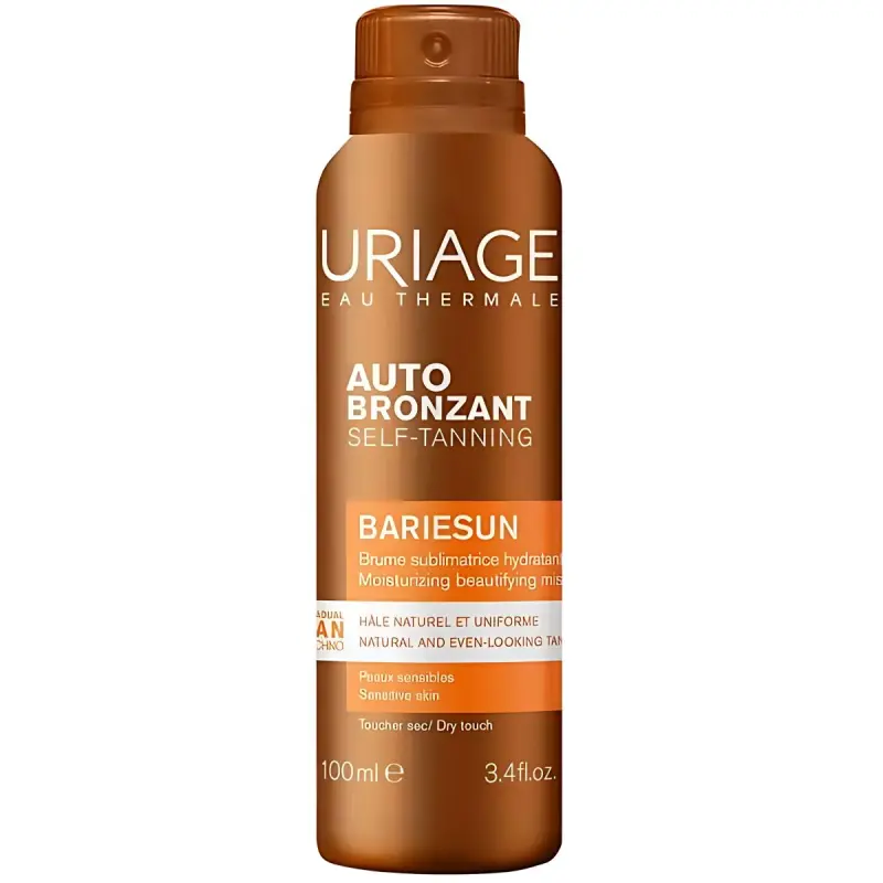 Uriage Bariésun Brązująca mgiełka w sprayu, 100 ml - Zapewnia efekt naturalnej opalenizny