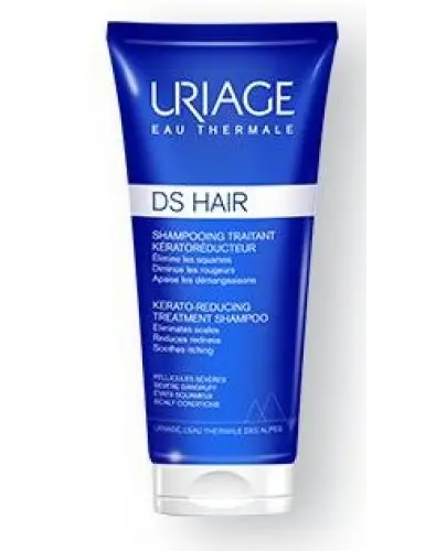 Uriage DS Hair Szampon keratoregulujący, 150 ml - Eliminuje łuskę, zmniejsza zaczerwienienia, łagodzi świąd