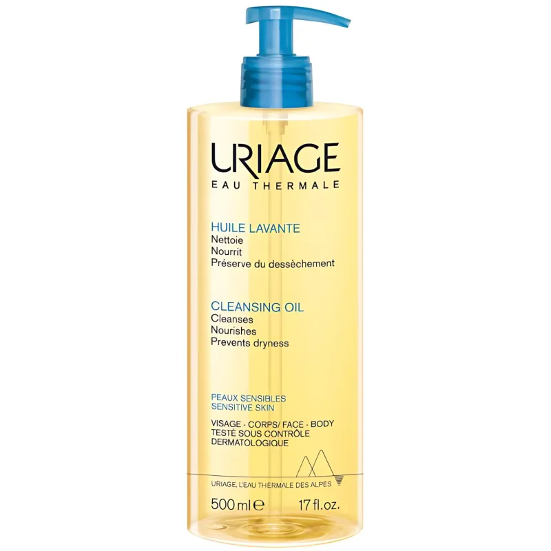 Uriage Eau Thermale Olejek pod prysznic, 500 ml - Do codziennej higieny każdego typu skóry