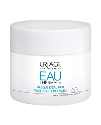 Uriage Eau Thermale Maseczka na noc, 50 ml - Aktywnie nawilżająca z kwasem hialuronowym