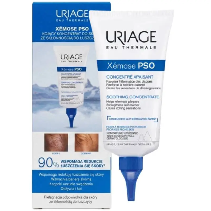 Uriage Xemose PSO, kojący koncentrat 150 ml  - Do skóry ze skłonnością do łuszczycy