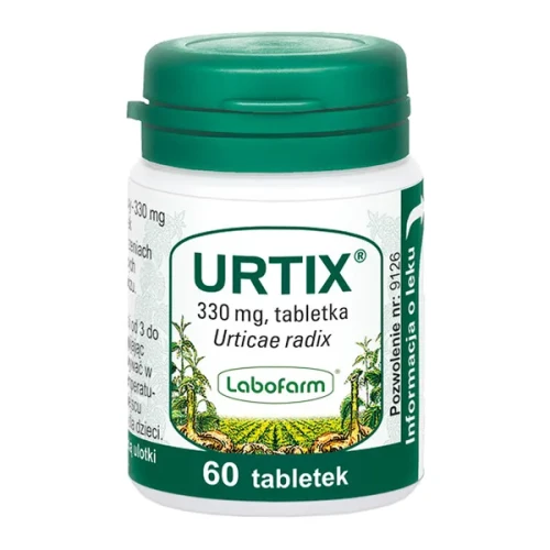 Urtix 330 mg, 60 tabletek - Tabletki z korzeniem pokrzywy