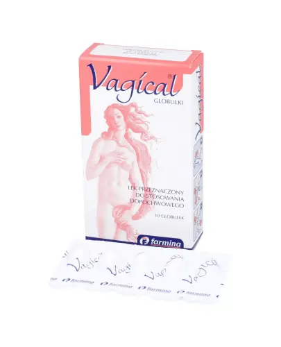 Vagical, globulki na stany zapalne dróg rodnych, 10 globulek -  Łagodzi upławy, świąd oraz pieczenie
