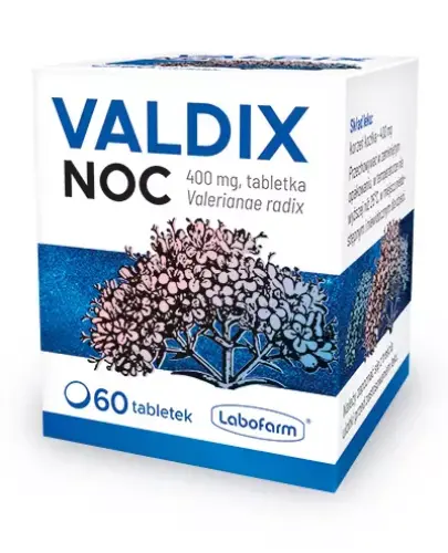 Valdix Noc, 60 tabletek - Valerianae radix 400 mg