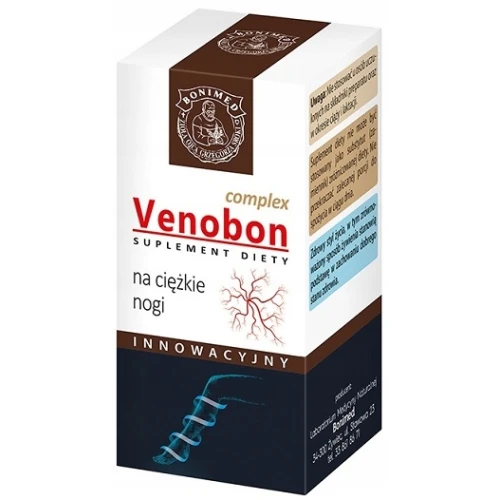 Venobon Complex, 60 kapsułek - Na ciężkie nogi