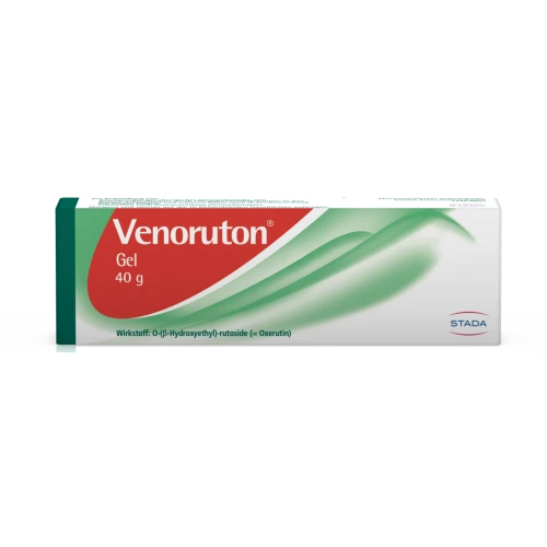 Venoruton Gel 20 mg/g,  żel 40 g  - Do miejscowego stosowania na skórę w bólach i obrzękach nóg 