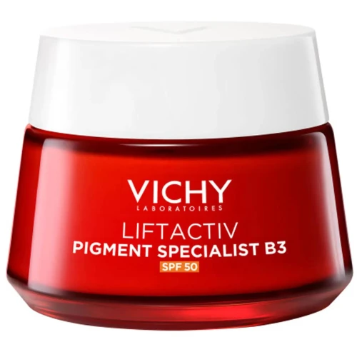 Vichy Liftactiv Pigment Specialist B3 SPF 50, krem do twarzy 50 ml - Zapobiega powstawianiu i redukuje przebarwienia
