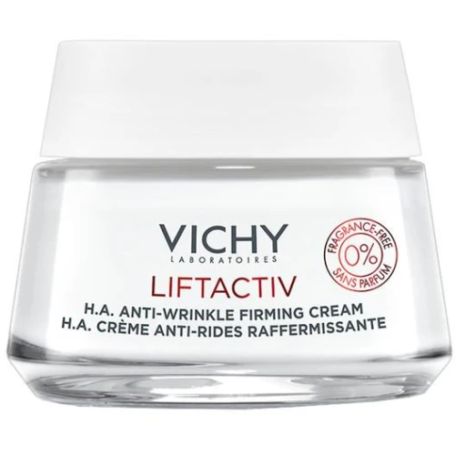 Vichy Liftactiv H.A. bezzapachowy, krem na dzień, 50 ml - Przeciwzmarszkowy, ujędrniający z kwasem hialuronowym