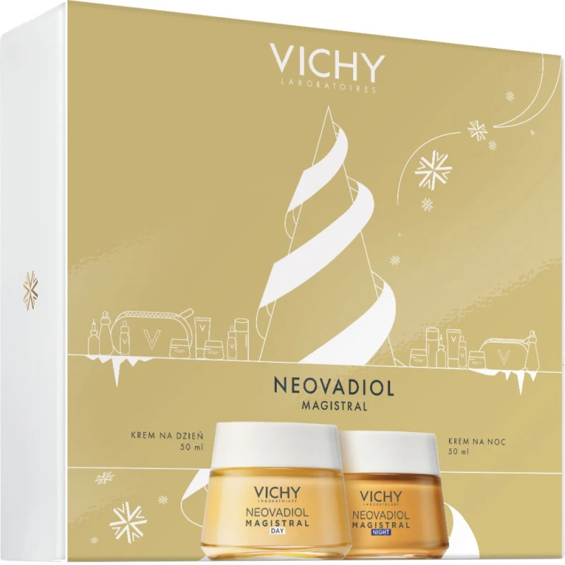Vichy Neovadiol Magistral Zestaw - Krem na dzień, 50 ml + Krem na noc, 50 ml - Do pielęgnacji skóry dojrzałej 55+