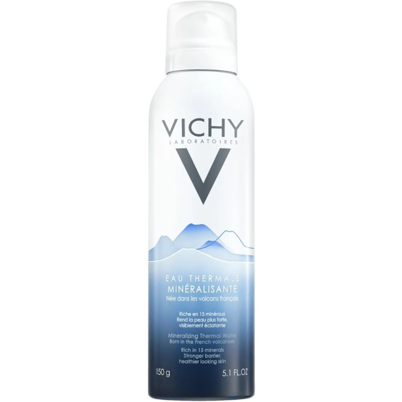 Vichy, woda termalna, 150 ml  - Łagodzi podrażnienia, wspiera naturalne mechanizmy obronne skóry
