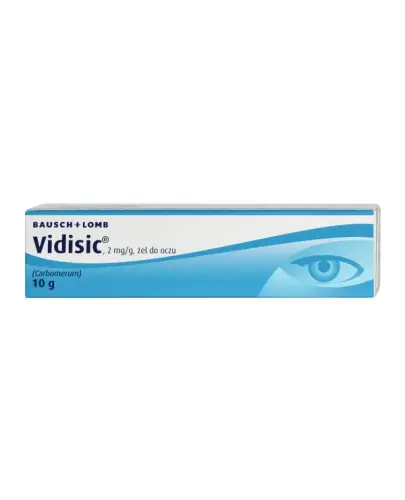Vidisic  żel do oczu, 10 g - Nawilżający żel do oczu