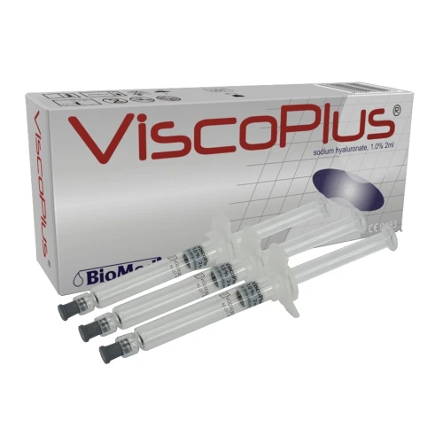 Viscoplus 1% Ampułkostrzykawka, 2 ml - Kwas hialuronowy zastrzyki