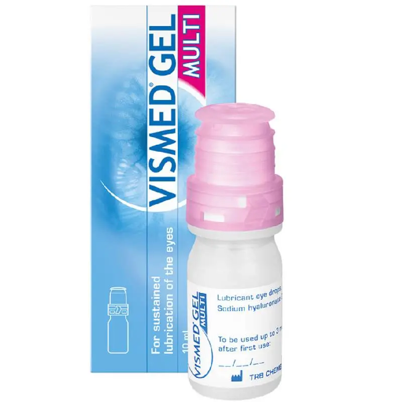 Vismed Gel Multi, 10 ml - Intensywny hydrożel do oczu bez konserwantów