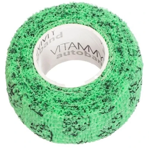 Vitammy Autoband, elastyczny bandaż kohezyjny, pieski, 2,5 cm x 4,5 m 1 sztuka - Elastyczny i wygodny, dopasowuje się do ciała