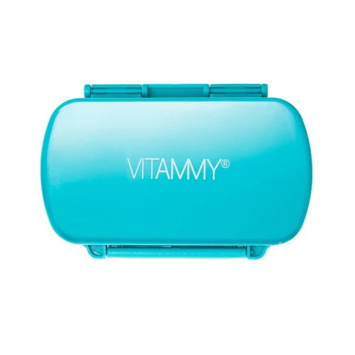 Vitammy Pilla Multi Kasetka na leki - 8 przegródek, 1 sztuka - Organizer na leki w tabletkach, kapsułkach lub saszetkach
