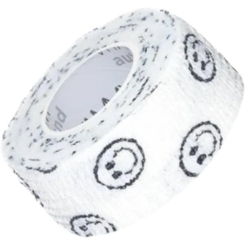 Vitammy Autoband, elastyczny bandaż kohezyjny, białe buźki, 2,5 cm x 4,5 m, 1 sztuka - Elastyczny i komfortowy, dopasowuje się do ciała