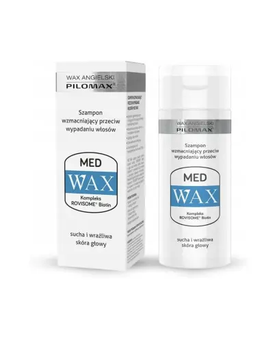 Wax Pilomax Med Szampon przeciw wypadaniu włosów, 150 ml - Zapewnia uczucie odżywienia skóry głowy
