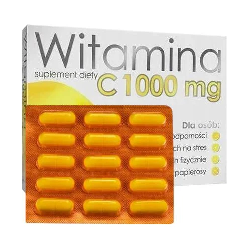Alg Pharma Witamina C 1000 mg, 15 kapsułek - Duża dawka witaminy C