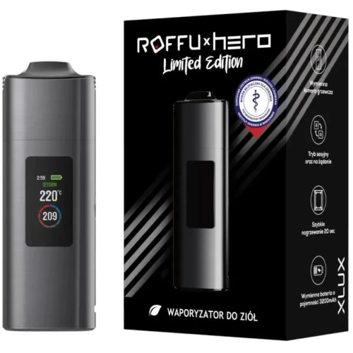 HERO X– Lux Roffu x hero,  Waporyzator do ziół, 1 sztuka