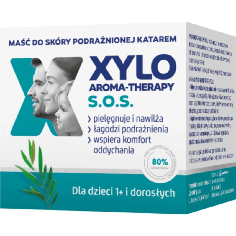 Xylo Aroma-Therapy Maść, 50 ml - Pielęgnacja skóry i komfort swobodnego oddychania