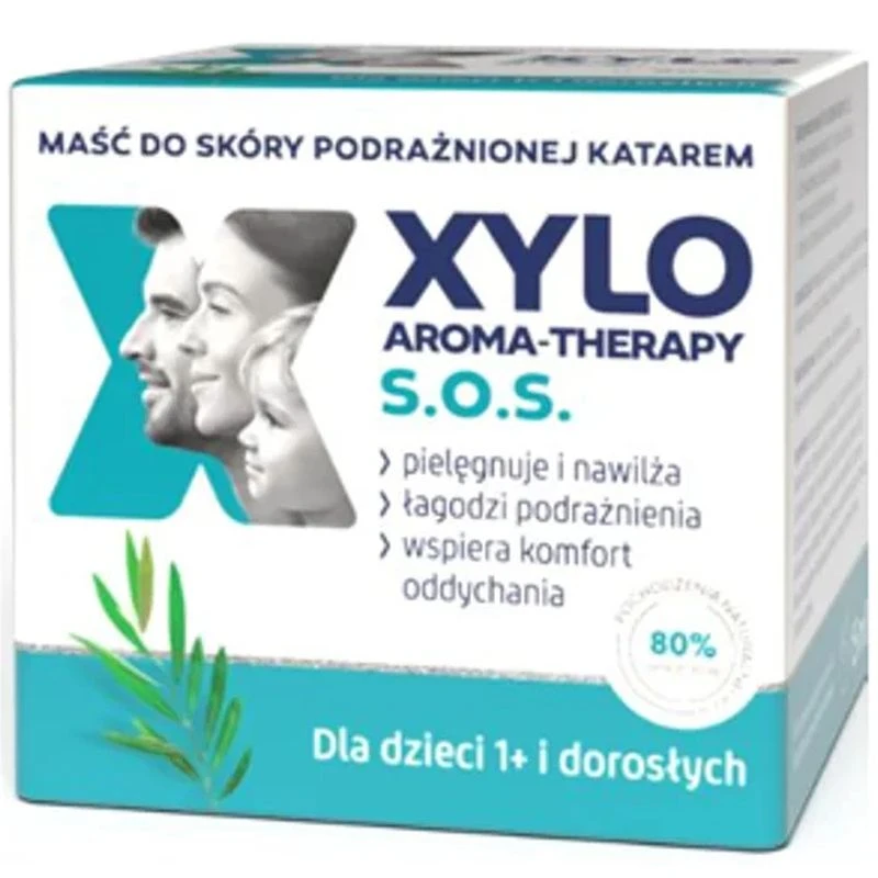 Xylo Aroma-Therapy S.O.S. Maść, 15 ml - Pielęgnacja podrażnionej skóry nosa i ochrona przed przesuszeniem
