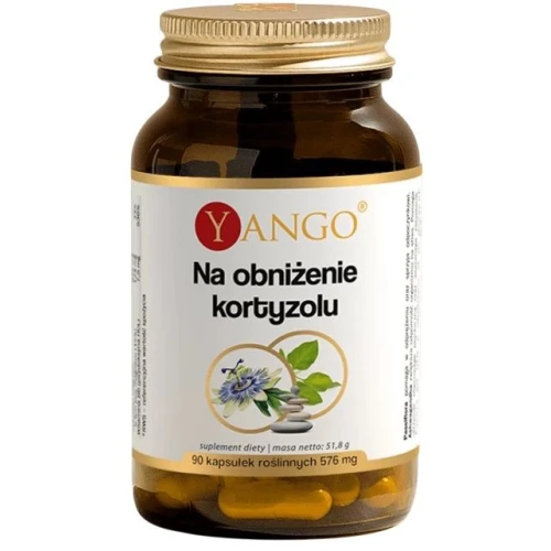 Yango Na Obniżenie Kortyzolu, 90 kapsułek - Naturalne wsparcie układu nerwowego