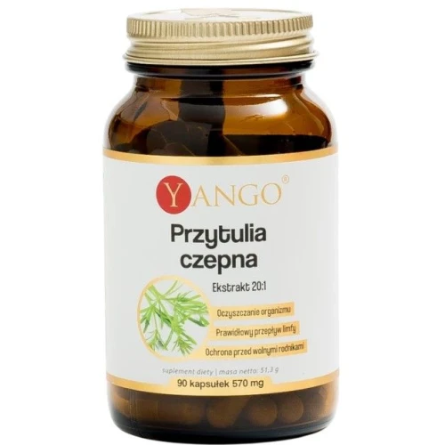 Yango Przytulia czepna, 90 kapsułek - Roślinne wsparcie dla organizmu