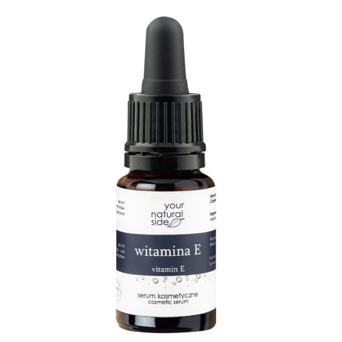 Your Natural Side Serum Witamina E, 10 ml - Odżywcze i regenerujące serum dla skóry suchej i dojrzałej