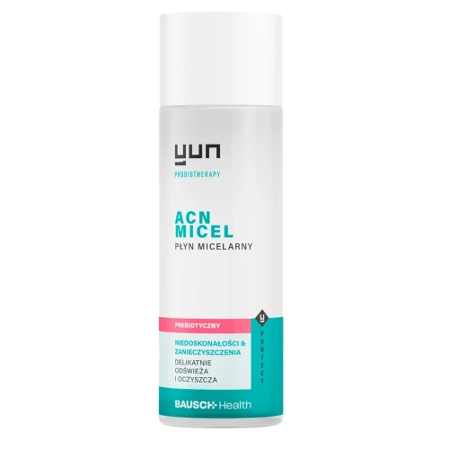 Yun ACN Micel Prebiotyczny płyn micelarny, 200 ml - Wzmacnia mikrobiom i łagodzi zmiany trądzikowe