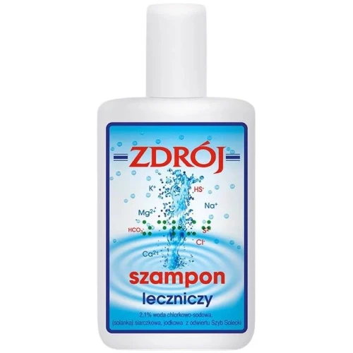Zdrój Szampon leczniczy, 130 ml - Na łuszczycę skóry głowy, łojotok i świąd skóry głowy