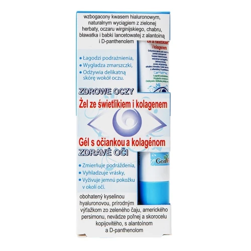 Żel ze świetlikiem i kolagenem pod oczy, 20 ml - Pielęgnacja skóry wokół oczu