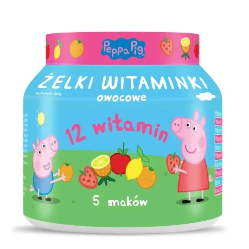 Żelki witaminki, 180 g - Z kompleksem 12 witamin