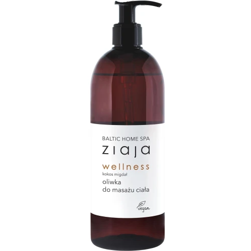 Ziaja Baltic Home SPA Wellness Oliwka do masażu ciała, 490 ml - Wygładza i natłuszcza skórę