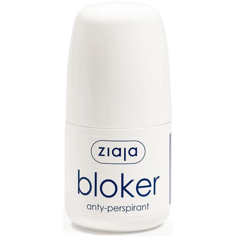Ziaja bloker Antyperspirant roll-on, 60 ml - Hamuje nadmierną potliwość