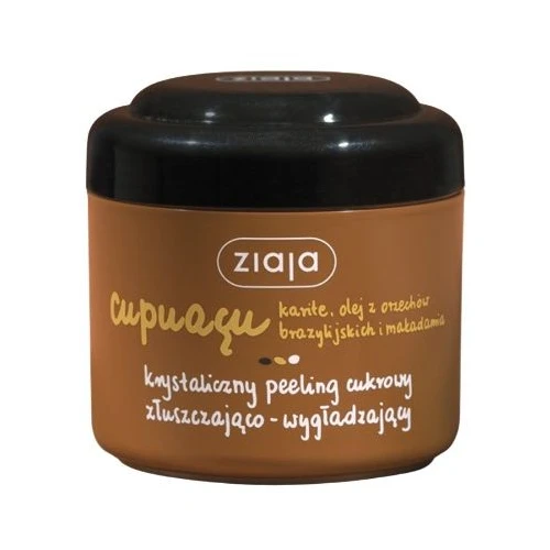 Ziaja Cupuacu Krystaliczny peeling cukrowy złuszczająco-wygładzający, 200 ml - Dla gładkiej, miękkiej i nawilżonej skóry