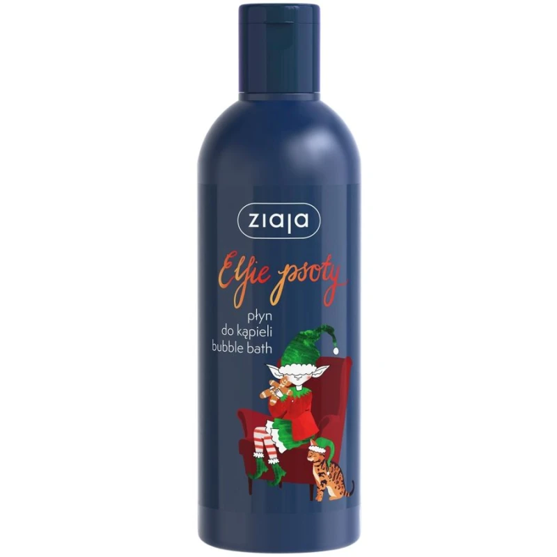Ziaja Elfie Psoty Płyn do kąpieli, 300 ml - Z delikatną pianą i aromatycznym zapachem