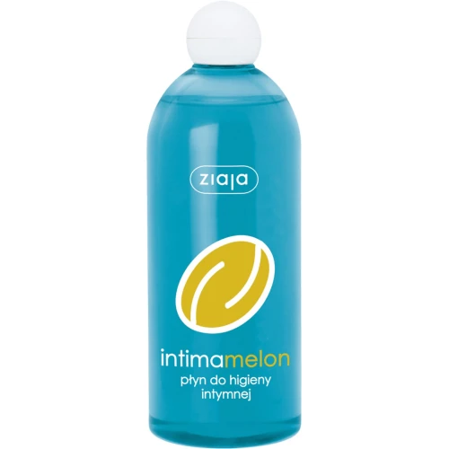 Ziaja Intima Melon płyn do higieny intymnej, 500 ml - Delikatna higiena intymna z ekstraktem z melona