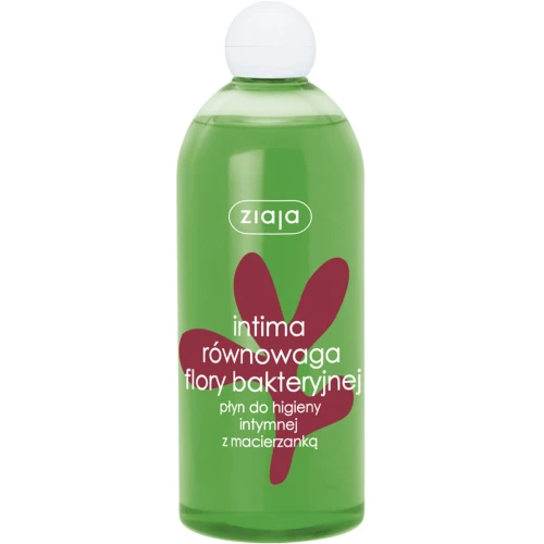 Ziaja Intima Równowaga flory bakteryjnej płyn do higieny intymnej, 500 ml - Z macierzanką i kwasem mlekowym
