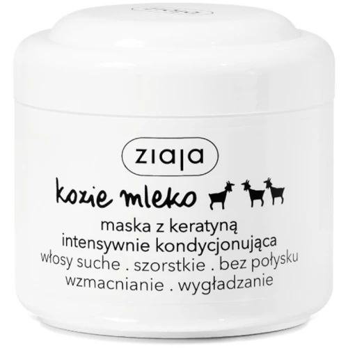 Ziaja Kozie Mleko Maska z keratyną intensywnie kondycjonująca, 200 ml