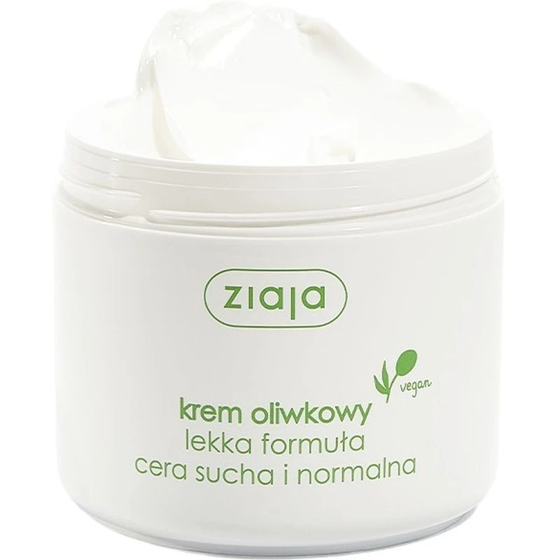 Ziaja Krem Oliwkowy, lekka formuła, 200 ml  - Cera sucha i normalna