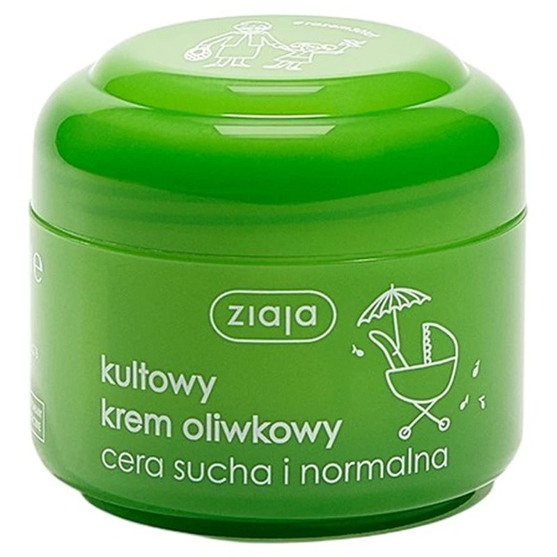 Ziaja Kultowy krem oliwkowy, 50 ml - Tłusty krem na bazie oleju z oliwek