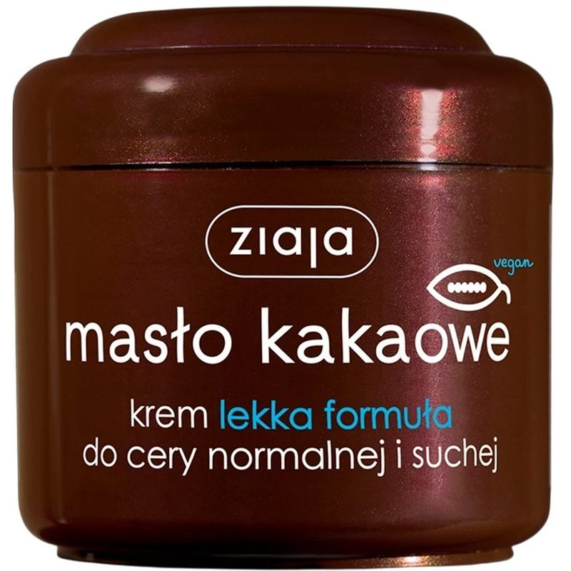 Ziaja Masło Kakaowe Krem lekka formuła, 200 ml - Odżywienie i ochrona skóry