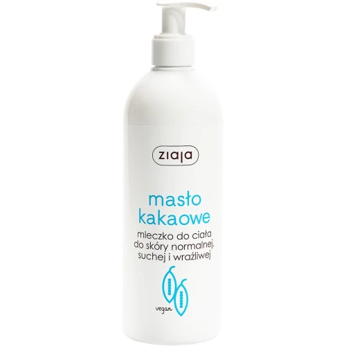 Ziaja Masło Kakaowe Mleczko do ciała, 400 ml - Do skóry normalnej, suchej i wrażliwej