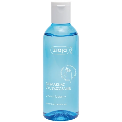 Ziaja Med Demakijaż Oczyszczanie Płyn micelarny, 200 ml - Nawilżający i łagodny - do skóry wrażliwej