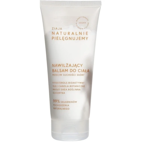 Ziaja Naturalnie Pielęgnujemy Nawilżający balsam do ciała, 200 ml - Przeciw suchości skóry