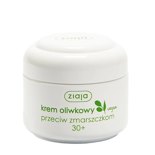 Ziaja Oliwkowy krem przeciw zmarszczkom 30+, 50 ml - Regeneruje, chroni i nawilża skórę twarzy