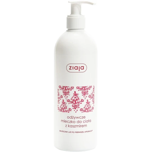 Ziaja Odżywcze mleczko do ciała z kaszmirem, 400 ml - Do skóry suchej