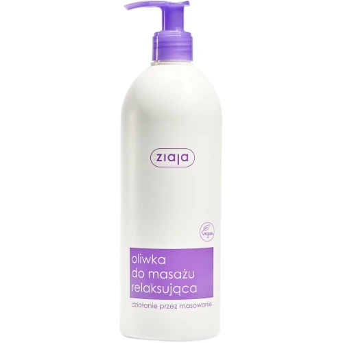 Ziaja Oliwka do masażu relaksująca, 500 ml - Z witaminą E i F